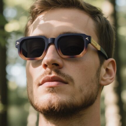 Fashionable men’s sunglasses and outdoor driving glasses