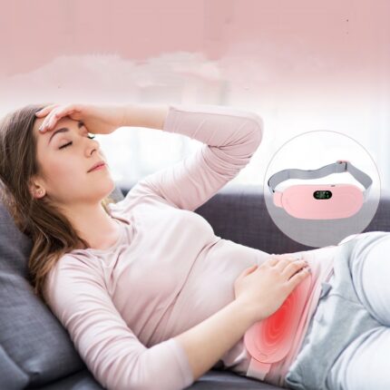 Warm belt for girls' menstruations at the waist