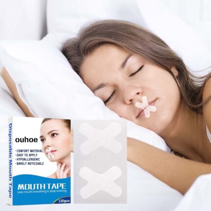 Oral adhesive tape soothing against snoring for nasal care