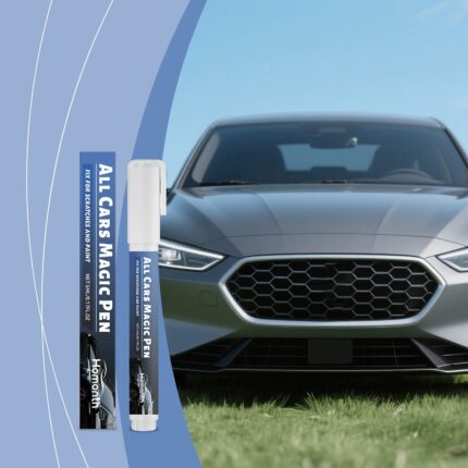 Light maintenance pen for car, paint, care of surface scratches. Two-in-one touch pen
