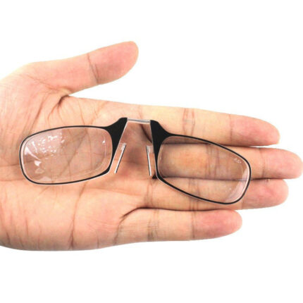 Men’s and women’s folding rimless glasses