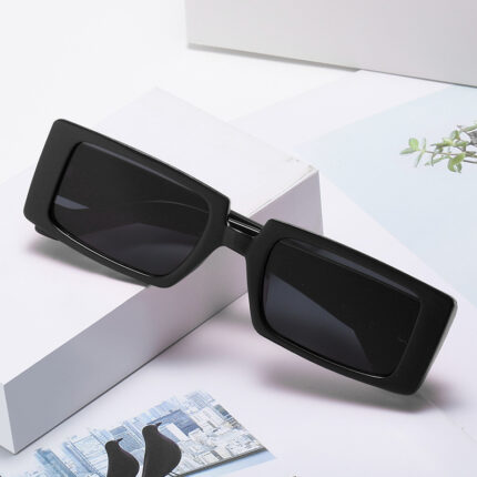 Square sunglasses in modern style