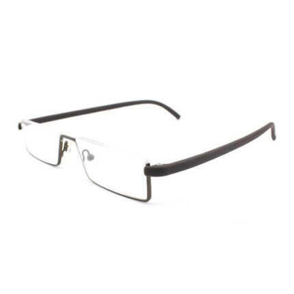 Fashionable comfortable and stylish half-frame reading glasses for men and women