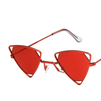 Fashionable retro alloy sunglasses for men and women