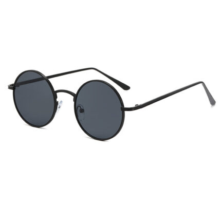 Fashionable retro style round glasses for men and women