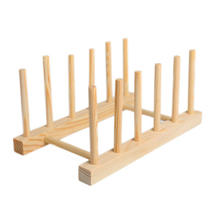 Solid wood dish rack. Kitchen rack for dishes