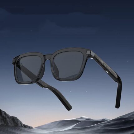 Smart Bluetooth glasses with black technology