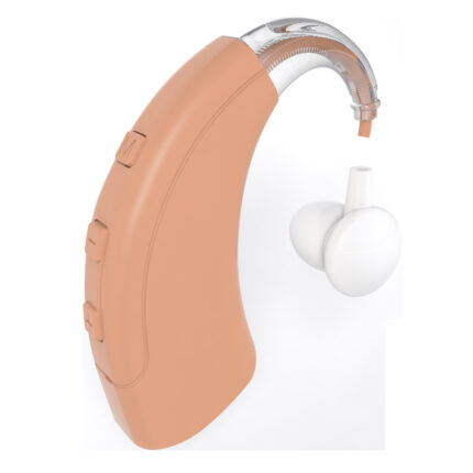 High-power digital multi-channel hearing aid