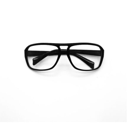 Elegant driving glasses with double beam and black frame