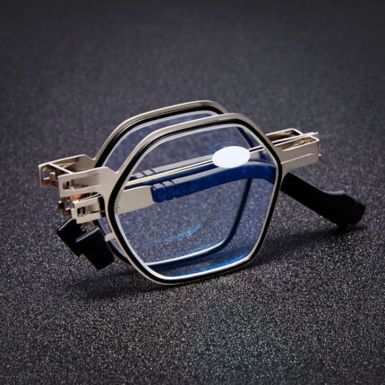 Stainless steel reading glasses
