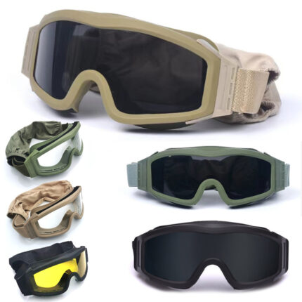 Professional all-terrain impact glasses