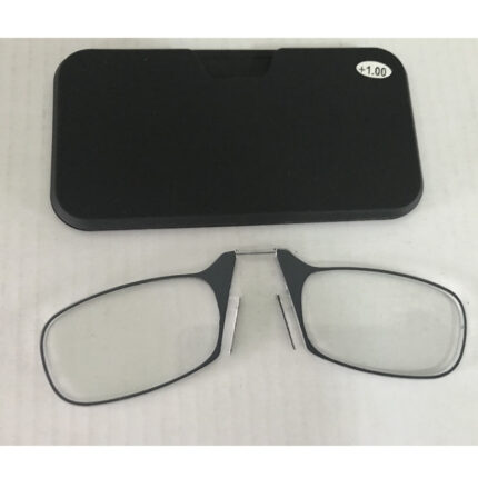 SOS clip-on reading glasses. Emergency glasses for men and women