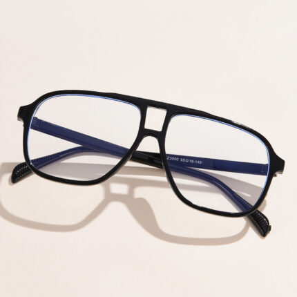 Double-beam anti-blue light spectacle frame