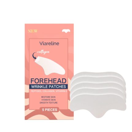 Wrinkle patches on the forehead