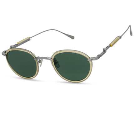 Vintage glasses with a trendy round frame