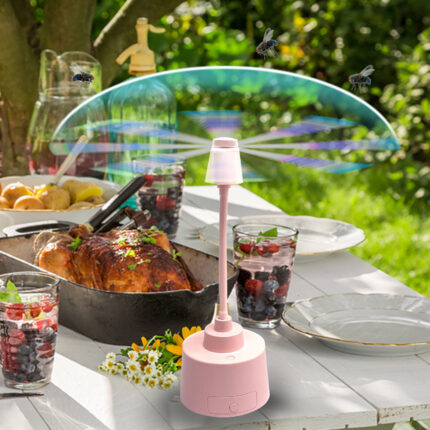 Portable fly and mosquito repellent