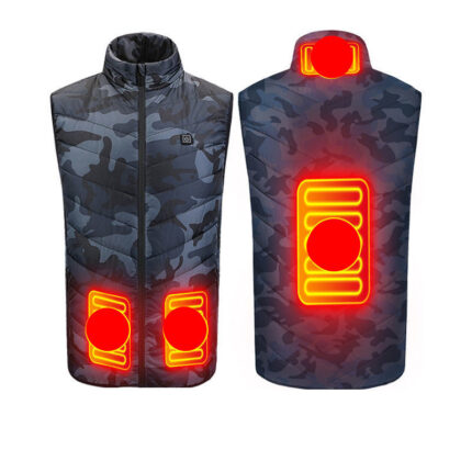 Fashionable warm and heated vest