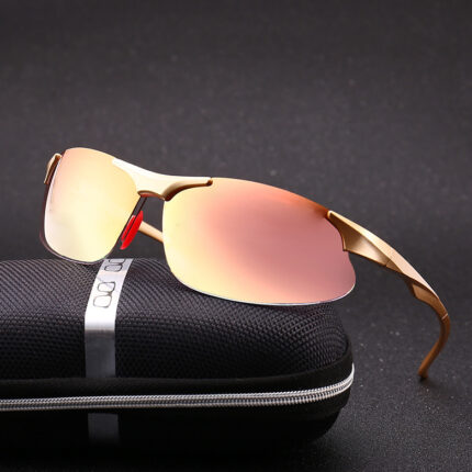 Unisex personality sunglasses. Fashionable sports eyeglasses for men