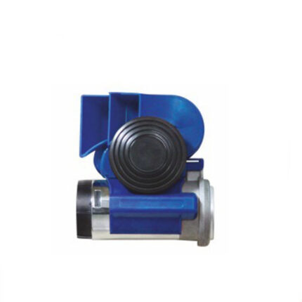 High-pitched car and motorcycle horn with pneumatic control