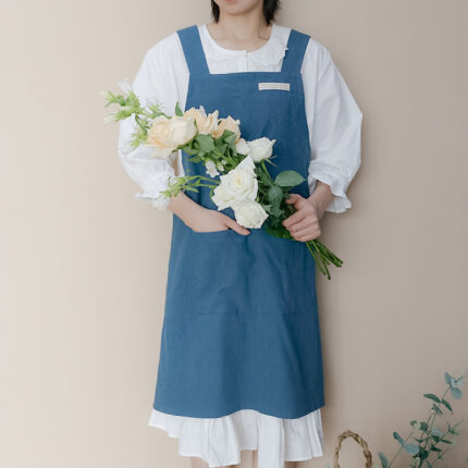 Linen apron. Kitchen apron