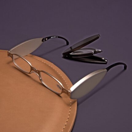 Men’s anti-pressure and fall-proof presbyopic pocket glasses