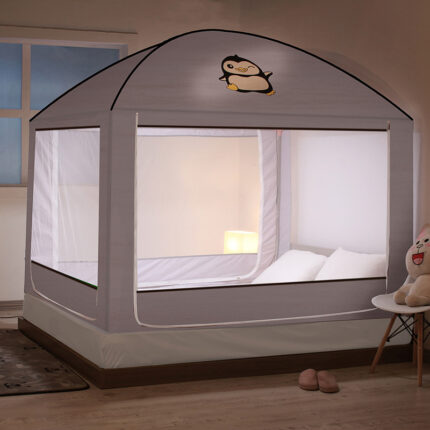Mosquito net domestic anti-mosquito and anti-light for children. Mosquito net for shadow fabric curtain