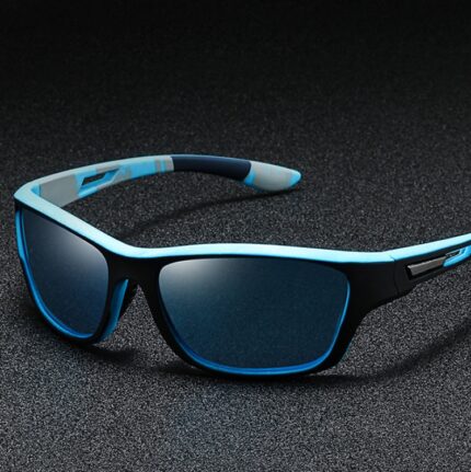 Fashionable polarized colored film glasses for men