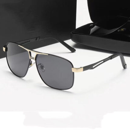 Outdoor sports goggles. Trendy and fashionable fishing glasses for men and women