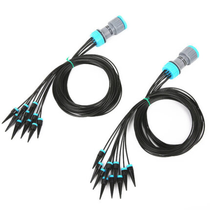 Gardening irrigation system. Automatic watering of flowers