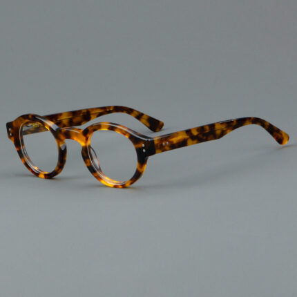 Myopia glasses with non-prescription fashionable frame for men and women
