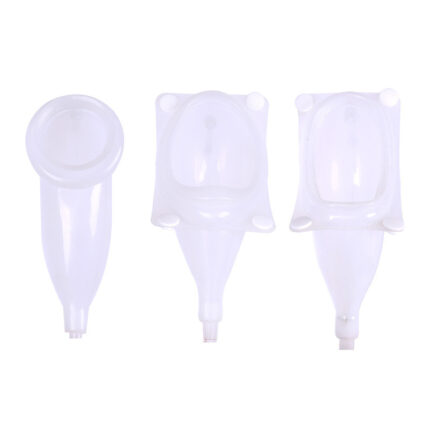 Soft and breathable silicone urine bag for the elderly
