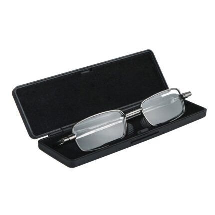 Ultra-thin metal spring reading glasses with rotating frames for men