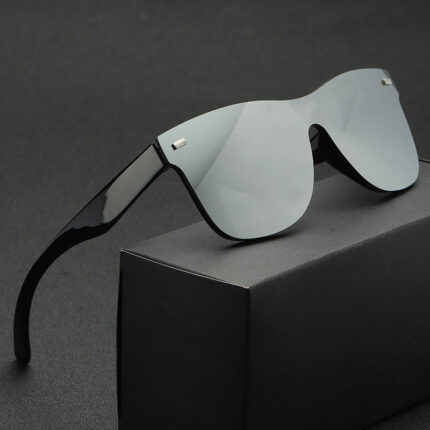Reflective and colored sunglasses for men