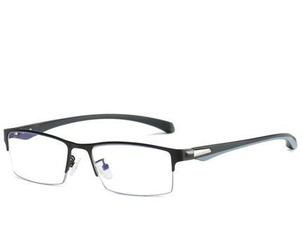 Fashionable blue light-blocking and color-changing plain colored glasses for men