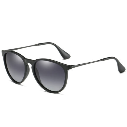 Simple retro polarized sunglasses