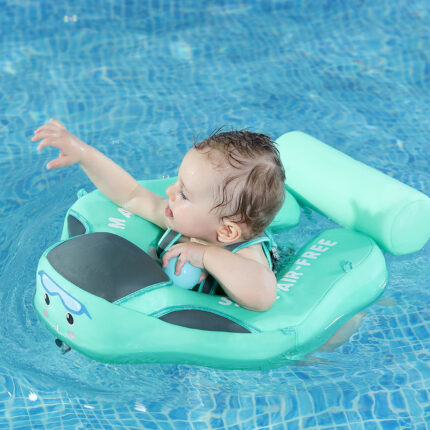 Non-inflatable baby bath collar